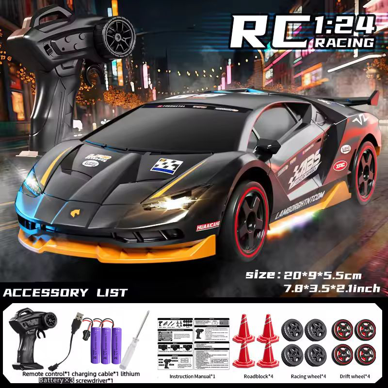 Rc Hobby Tech Bali - Samochód RC Drift 4WD 1/24 2.4GHz,