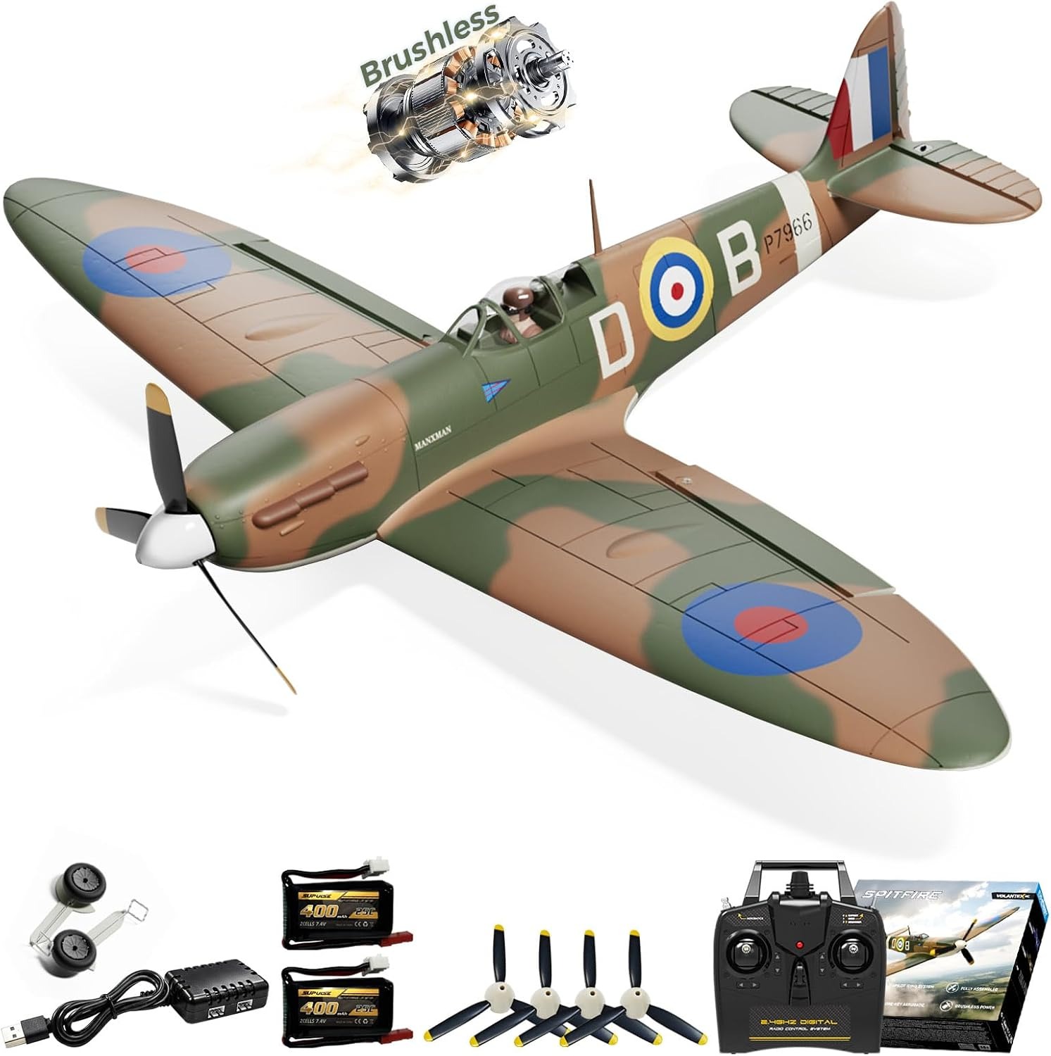 Bezszczotkowy samolot RC VOLAN – Rc Planes Horizon Hobby recenzja i cena